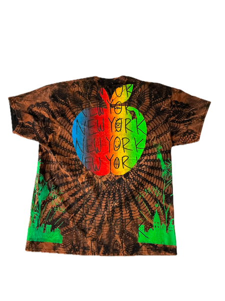 Big Apple Big Love Bleach Tee (Size XL)