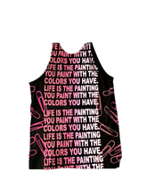 Load image into Gallery viewer, Life is The Painting You Paint Tank Top (Size Medium)
