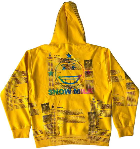 Snow Milk Kindness Hoodie (Size Large)