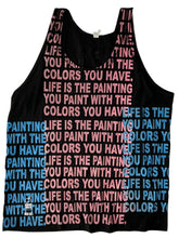 Load image into Gallery viewer, Life is The Painting You Paint Tank Top (Size XL)
