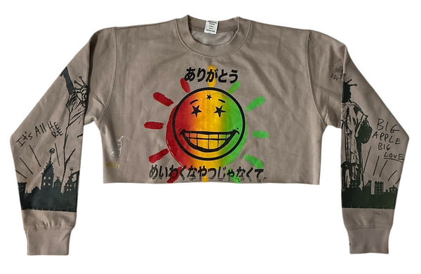 Thank You For Not Being A Dick Cropped Crewneck (Size Medium)