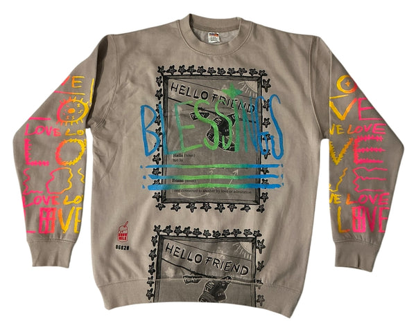 Hello Friend Crewneck (Size Large)