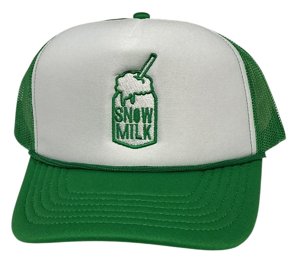 Snow Milk Trucker Hat