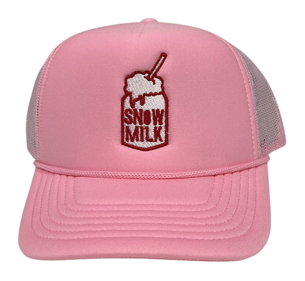 Snow Milk Trucker Hat