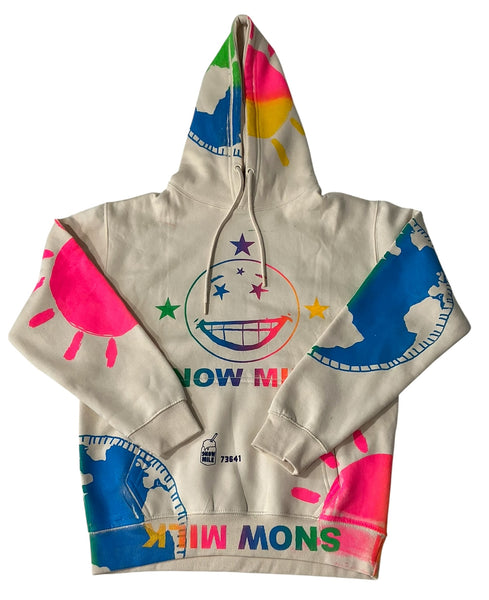 Snow Milk Kindness Hoodie (Size Medium)