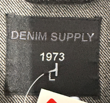 Load image into Gallery viewer, Music Notes Denim Jacket (Size Large)
