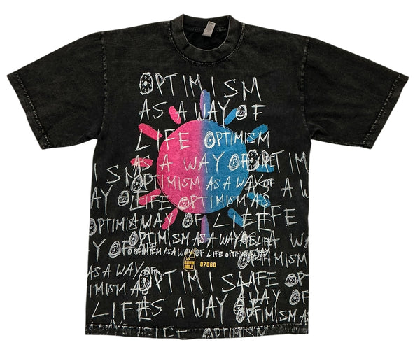 Optimism as A Way of Life 6.5oz Tee (Size Small)