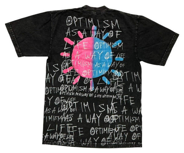 Optimism as A Way of Life 6.5oz Tee (Size Small)