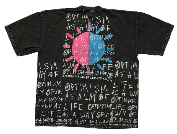 Optimism as A Way of Life 6.5oz Tee (Size XL)