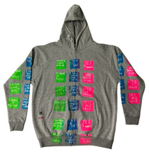 Load image into Gallery viewer, Sticky Notes Zip Up Hoodie (Size 2XL)
