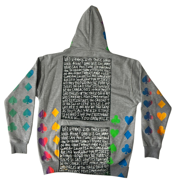 The Poem Zip Up Hoodie (Size XL)