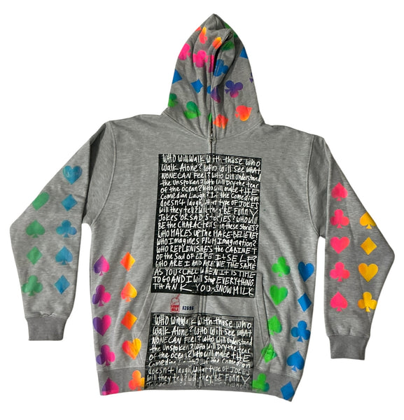 The Poem Zip Up Hoodie (Size 2XL)