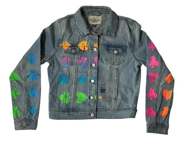 The Poem Jean Jacket (Size Medium)