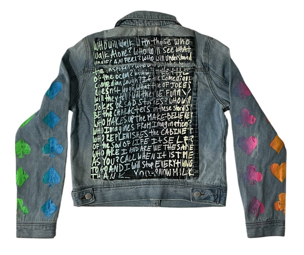 The Poem Jean Jacket (Size Medium)
