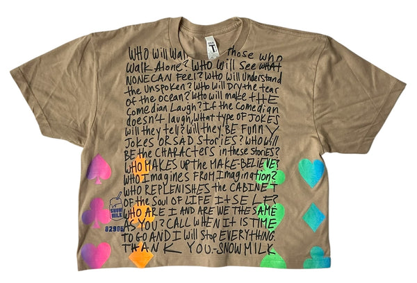 The Poem Crop Top (Size Women's Medium)