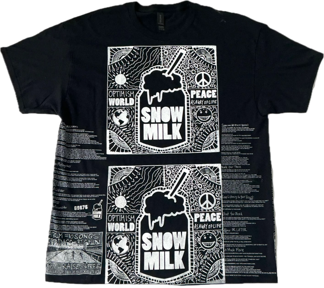 Optimism World Peace As A Way Of Life (The Wearable Album) Tee (Size XL)