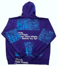 Load image into Gallery viewer, Words Hold Power Hoodie (Size XL)
