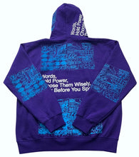 Load image into Gallery viewer, Words Hold Power Hoodie (Size XL)
