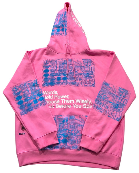 Words Hold Power Hoodie (Size 2XL)
