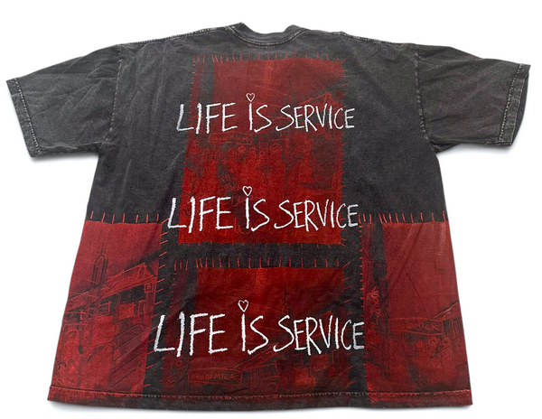 Life Is Service 6.5oz Tee (Size 2XL)