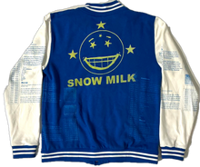 Load image into Gallery viewer, Snow Milk Kindness Varsity Jacket (Size Large)
