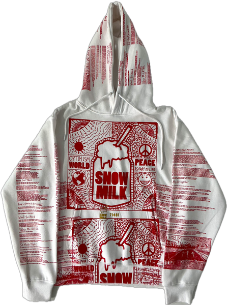 Optimism World Peace As A Way Of Life (The Wearable Album) Hoodie (Size Small)