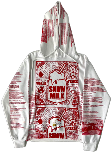 Optimism World Peace As A Way Of Life (The Wearable Album) Hoodie (Size Small)