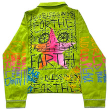 Load image into Gallery viewer, World Peace Jean Jacket (Size Women's 10)
