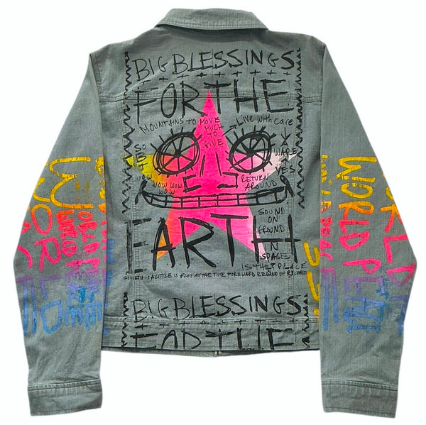 World Peace Jean Jacket (Size Large)