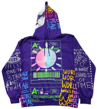Load image into Gallery viewer, Positive Shipping Label Hoodie (Size XL)
