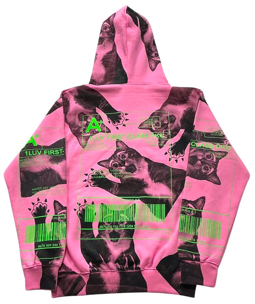 Positive Shipping Label Hoodie (Size Medium)