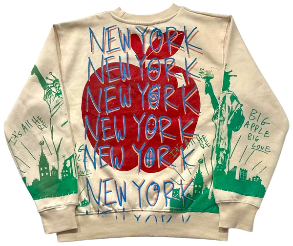 Big Apple Big Love Crewneck (Size Small)