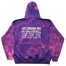 Load image into Gallery viewer, Life Strategy Tips Doily Bleach Hoodie (Size 2XL)
