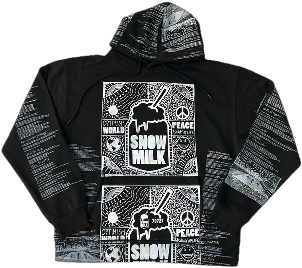 Optimism World Peace As A Way Of Life (The Wearable Album) Hoodie (Size Large)