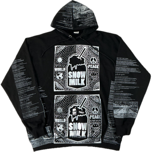 Optimism World Peace As A Way Of Life (The Wearable Album) Hoodie (Size 2XL)