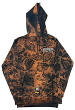 Load image into Gallery viewer, Life Strategy Tips Doily Bleach Hoodie (Size Small)

