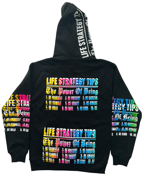 Life Strategy Tips Hoodie (Size Small)
