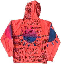 Load image into Gallery viewer, Optimism As A Way Of Life Hoodie (Size Small)
