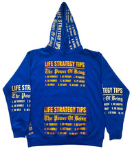 Load image into Gallery viewer, Life Strategy Tips Hoodie (Size XL)
