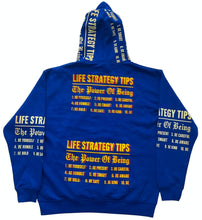 Load image into Gallery viewer, Life Strategy Tips Hoodie (Size XL)
