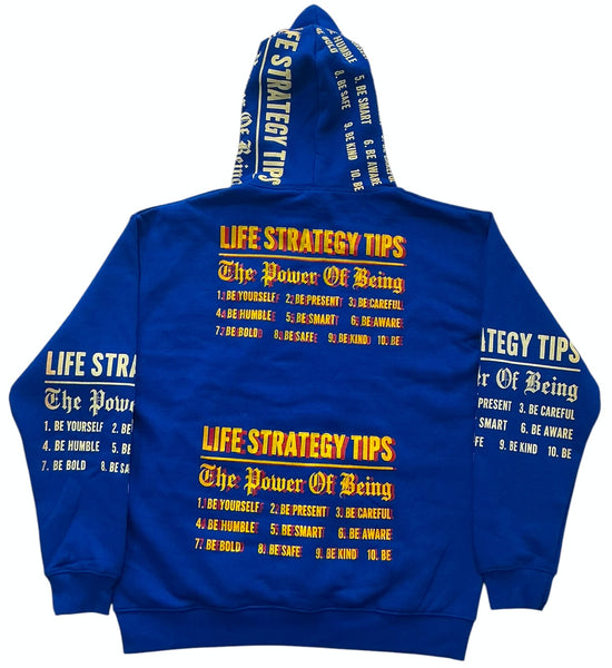 Life Strategy Tips Hoodie (Size XL)