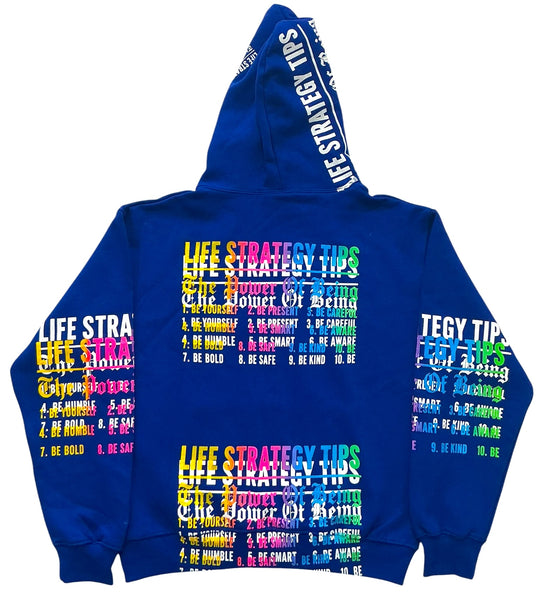 Life Strategy Tips Hoodie (Size Medium)
