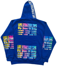 Load image into Gallery viewer, Life Strategy Tips Hoodie (Size XL)

