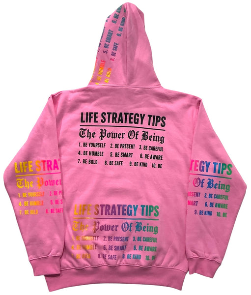 Life Strategy Tips Hoodie (Size Large)