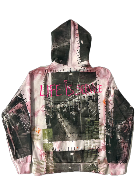 Life Is Service Hoodie (Size Small)