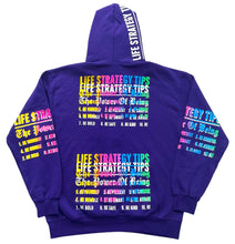 Load image into Gallery viewer, Life Strategy Tips Hoodie (Size XL)
