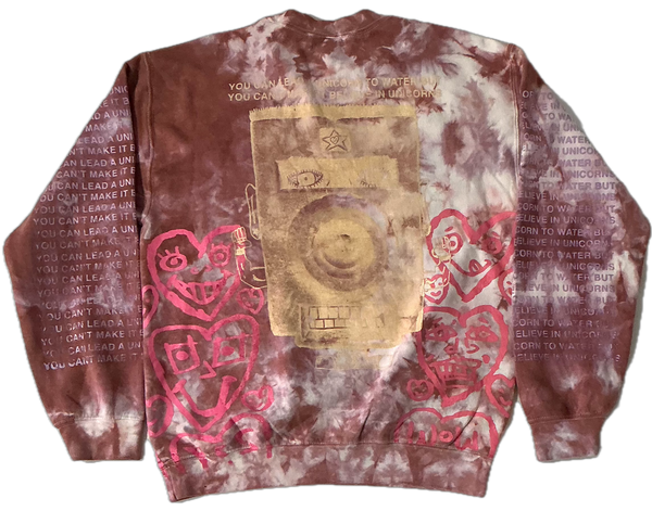 Unicorns To Water Crewneck (Size Medium)