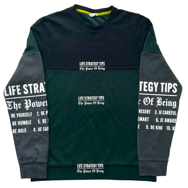 Life Strategy Tips Long Sleeve Tee (Size Medium)