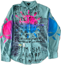 Load image into Gallery viewer, Optimism As A Way Of Life Shirt (Size Small)
