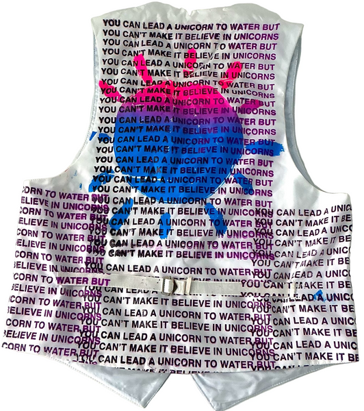 Optimism As A Way Of Life Vest (Size Small)